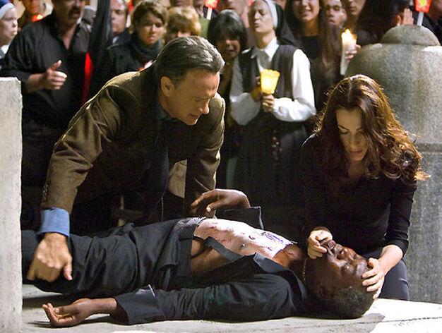 Robert Langdon (Tom Hanks) y Vittoria Vetra (Ayelet Zurer).

Foto: Sony Pictures