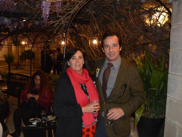 Ignacio Paternina con su mujer, Carmen Gil de la Serna.

Foto: Ignacio Casas de Ciria