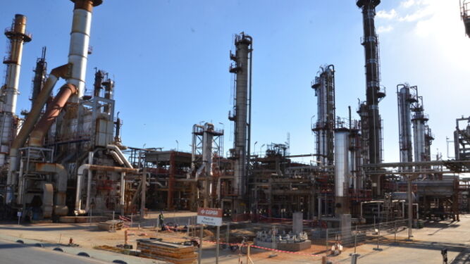 La refinería de La Rábida.