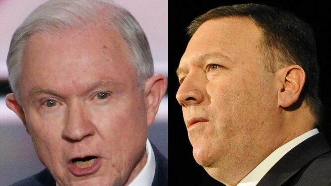 Sessions y Pompeo