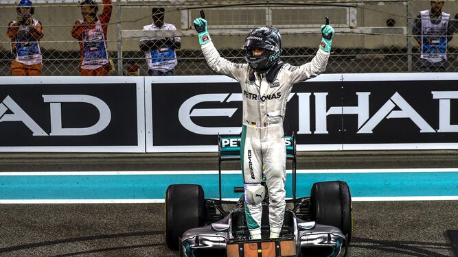 La Fórmula 1, a los pies de Rosberg