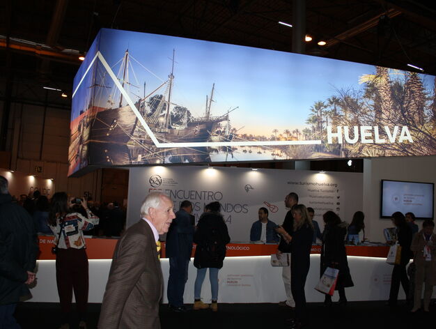 Huelva exhibe sus potencialidades como Capital Gastron&oacute;mica en Fitur.