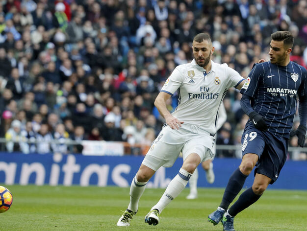 El Real Madrid-M&aacute;laga, en im&aacute;genes