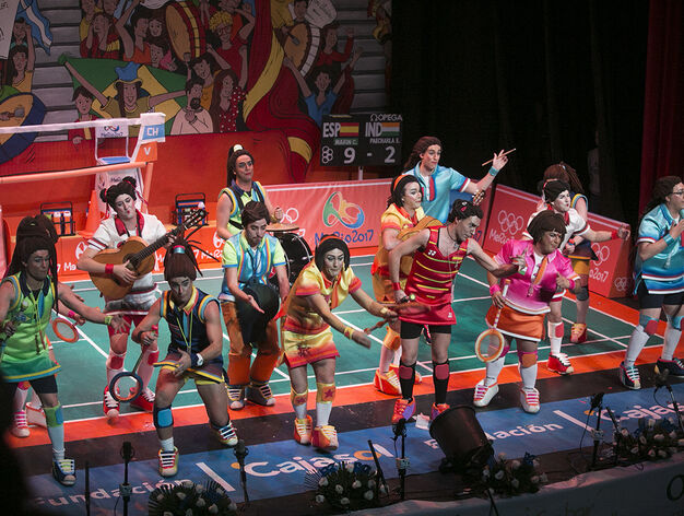 Imagen de la tercera semifinal del Carnaval Colombino