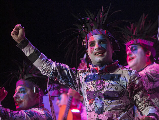 La final del Carnaval Colombino, en im&aacute;genes
