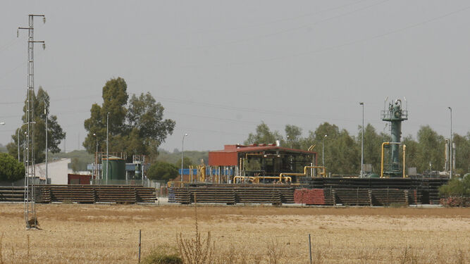 Instalaciones de Gas Natural en el entorno de Doñana.