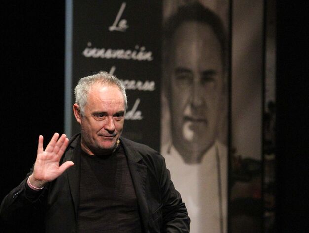La clase magistral impartida por Ferran Adri&aacute;, en im&aacute;genes