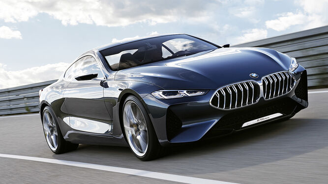 El nuevo BMW Serie 8 estrena una nueva imagen del frontal de la marca alemana.