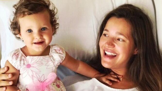 Malena Costa, ingresada para dar a luz a su segundo hijo
