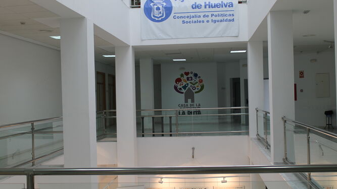 Interior de la Casa Juventud La Ruta, del Ayuntamiento de la capital.