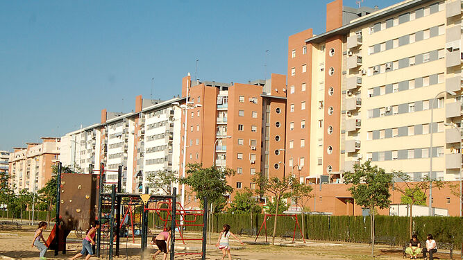 Parque del Torrejón, situado entre las calles Gladiolo y Valdelarco.