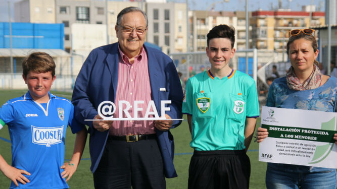 Presentación de las nuevas medidas de la RFAF que buscan erradicar la violencia en el entorno de los menores en el fútbol.