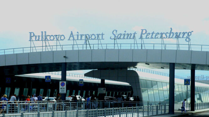 El aeropuerto de San Petersburgo.