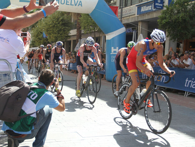 Copa del mundo de Triatl&oacute;n celebrada en Huelva