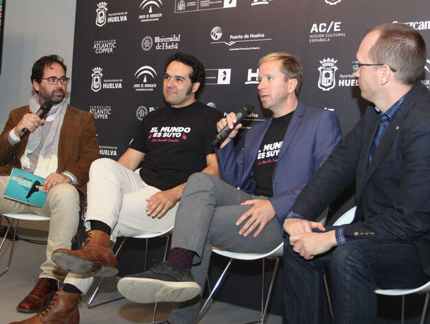 Alfonso S&aacute;nchez y Alberto L&oacute;pez Premio Luz del Festival de Cine Iberoamericano de Huelva
