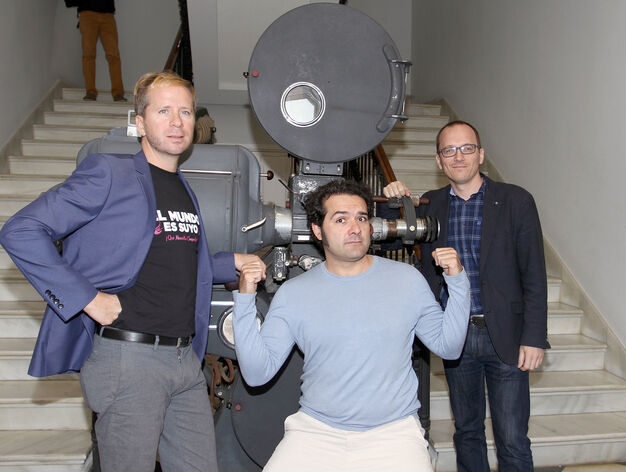 Alfonso S&aacute;nchez y Alberto L&oacute;pez Premio Luz del Festival de Cine Iberoamericano de Huelva
