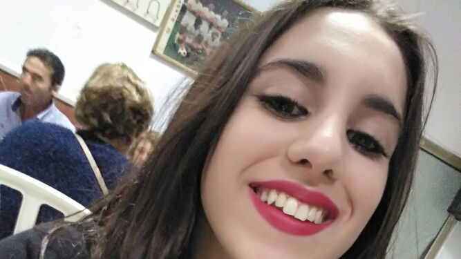 La adolescente desaparecida, María Adela Rodríguez, en una imagen reciente.