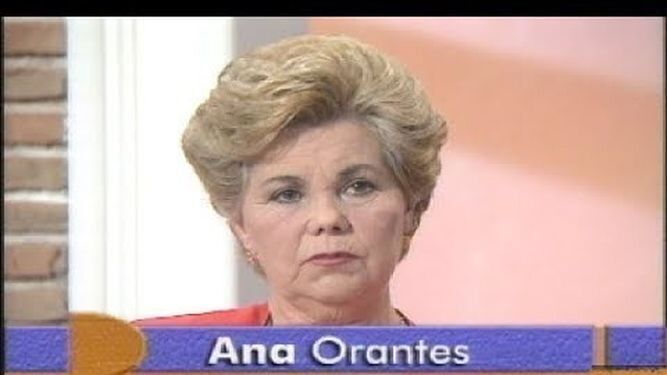Ana Orantes en el programa de Canal Sur en el que denunció las agresiones de su marido.
