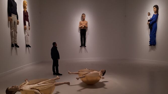 Esculturas de Stephan Balkenhol en la nueva exposición del CAC.