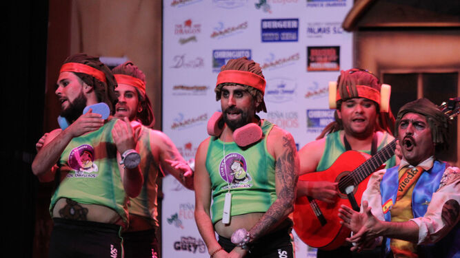 Im&aacute;genes del Concurso del Carnaval Colombino, Lunes de semifinal