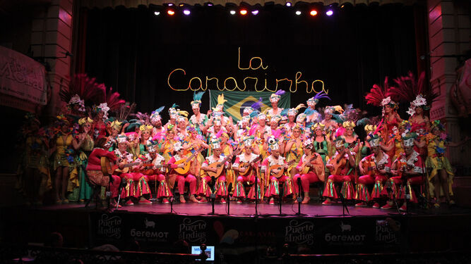 Im&aacute;genes del Concurso del Carnaval Colombino, Miercoles de semifinal