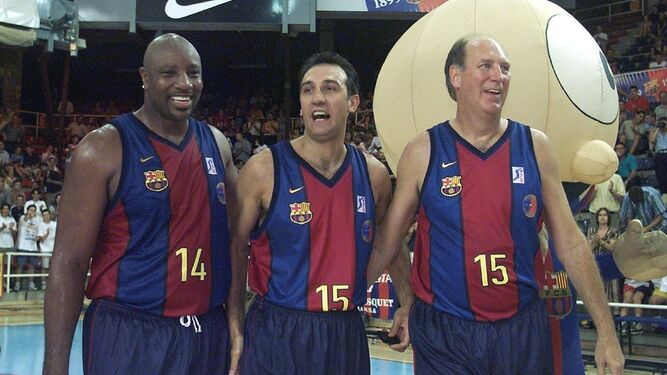 Norris, junto a Epi y Carmichael, tres iconos del baloncesto azulgrana.