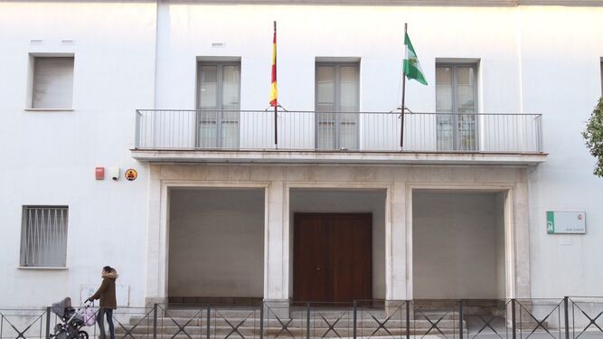 La sede judicial de la Alameda Sundheim donde se ubica el Primera Instancia Bis de Huelva.