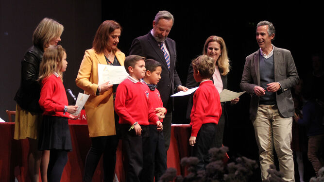 Un momento de la entrega de premios, celebrada en el Gran Teatro.
