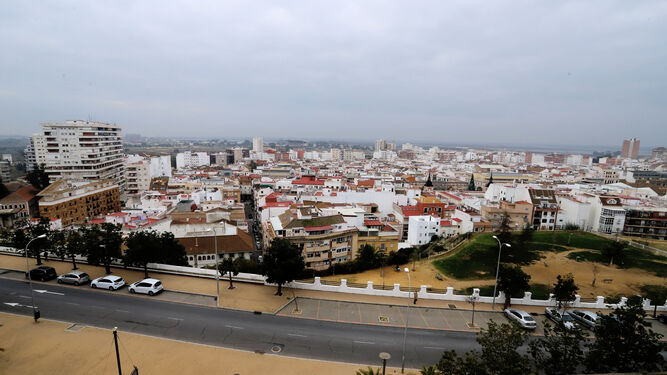 Cielo nublado en Huelva.