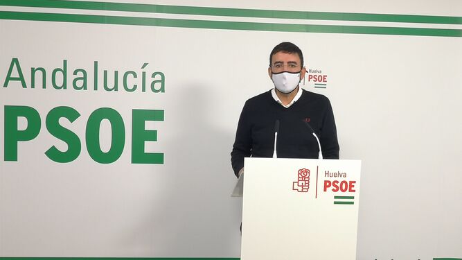 El parlamentario socialista por Huelva Mario Jiménez.