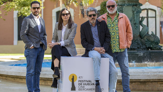 Encuentro de directores en el Festival de Cine de Huelva.