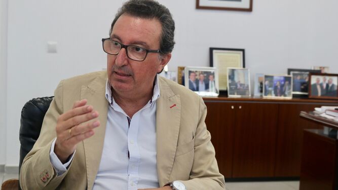 El presidente del PP de Huelva Manuel Andrés González