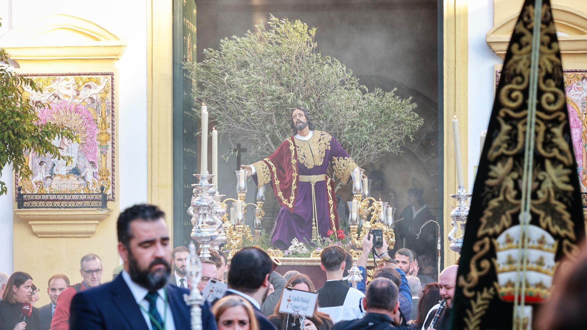 Las im&aacute;genes del v&iacute;a crucis del Huerto en San Fernando