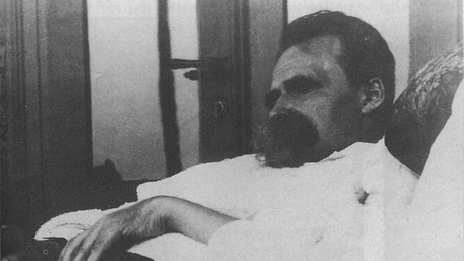 Imagen de Friedrich Nietzsche ya convaleciente (Röcken, 1844-Weimar, 1900)