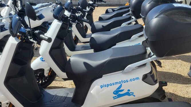 Llega a Huelva el alquiler de motos por minutos