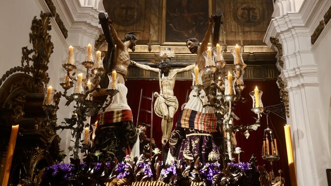 Las imágenes de la hermandad de La Carretería en la Semana Santa de Sevilla 2024