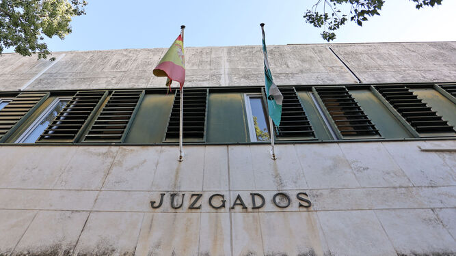 Fachada de la sede judicial de la avenida Tomás García Figueras.
