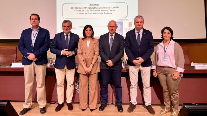 Inauguración de las VI Jornadas de Bioética de Almería.