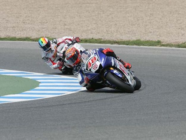 Entrenamientos de Moto GP en Jerez
