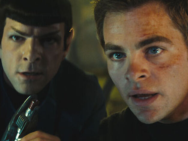 Spock (Zachary Quinto) y Kirk (Chris Pine).

Foto: Paramount Pictures