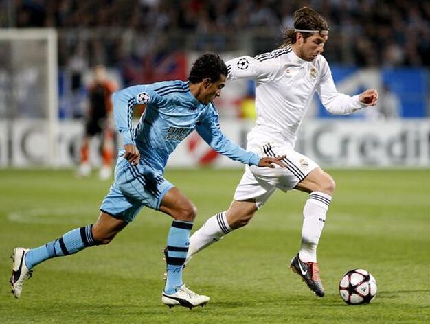 El Madrid vence en Marsella con dos goles de Cristiano Ronaldo y uno de Albiol. / EFE &middot; AFP &middot; Reuters