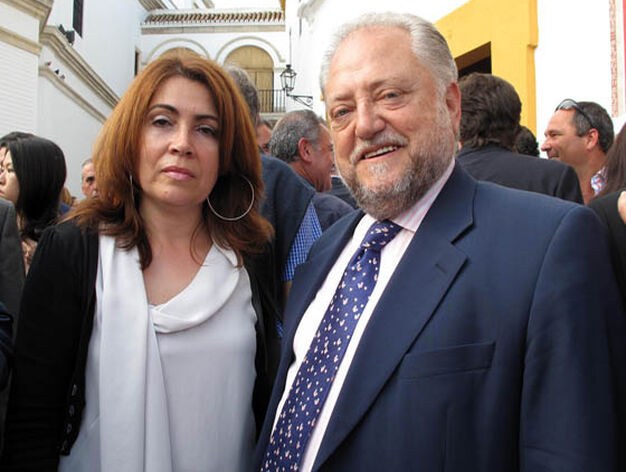 Luli Conejo y el empresario Carlos Cadenas.

Foto: Victoria Ram&iacute;rez