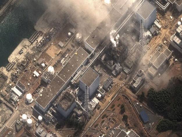 Incendio en el reactor 3 de Fukushima.

Foto: Reuters