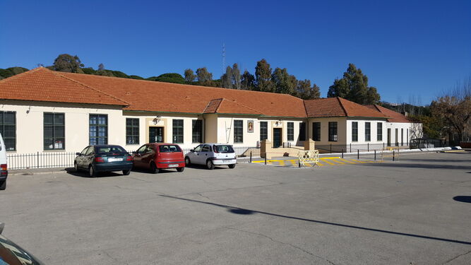 Instalaciones del colegio público Virgen del Rosario, en Minas de Riotinto.