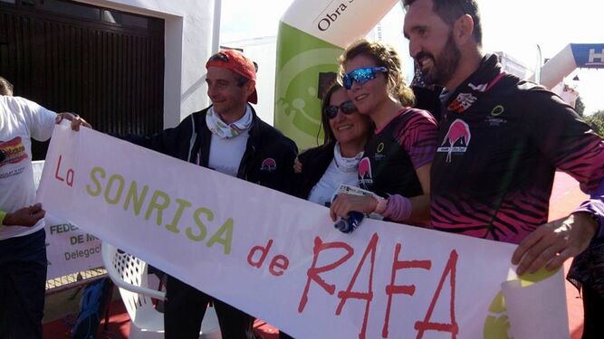 Isabel Carrillo fue la vencedora en féminas en el trail largo de La Sonrisa de Rafa.