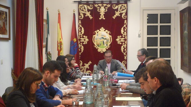 Imagen del Pleno celebrado en Aracena.