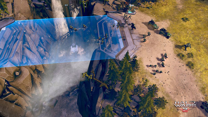 Diversas imágenes de 'Halo Wars 2'.