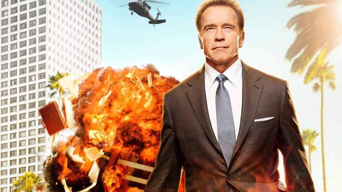 La imagen promocional de 'The Apprentice Celebrity' con Schwarzenegger.