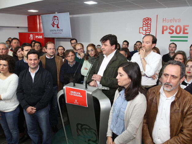 El PSOE onubense apoya a Susana D&iacute;az.