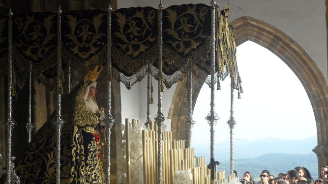 La Virgen del Mayor Dolor de Aracena.